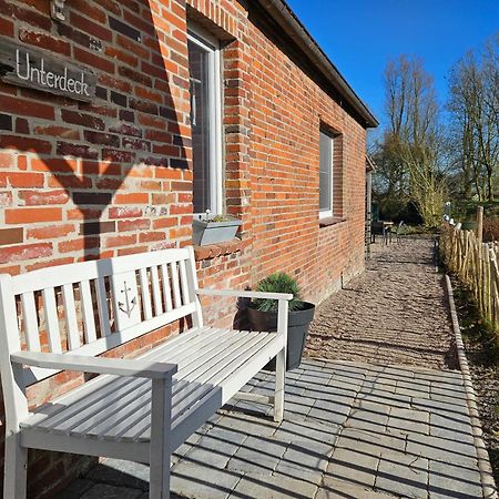 Smittshoern 3 - Nordsee Erdgeschosswohnung Mit Eingezaeunten Garten, Kamin Und Lounge! Altfunnixsiel Exterior photo